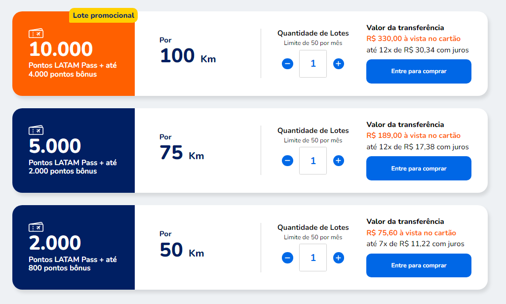 Transfira Pontos Km De Vantagens Para O Latam Pass At De B Nus