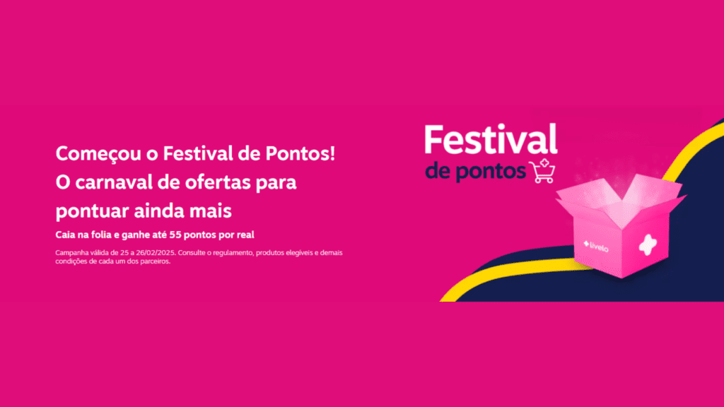 Festival de pontos Livelo