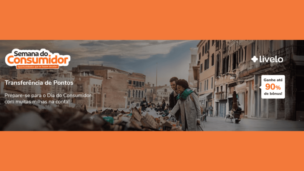 Promoção Smiles 90% de bônus na transferência Livelo